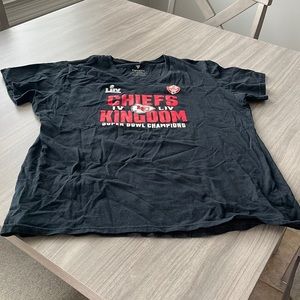 Kansas City Chiefs Super Bowl LIV Championship T-shirt Women’s XL